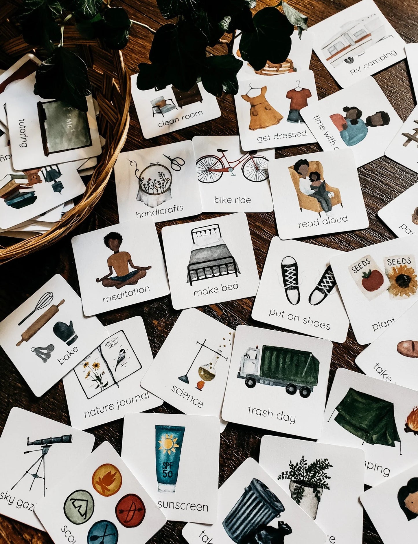 Daily Rhythm Cards and Visual Schedule