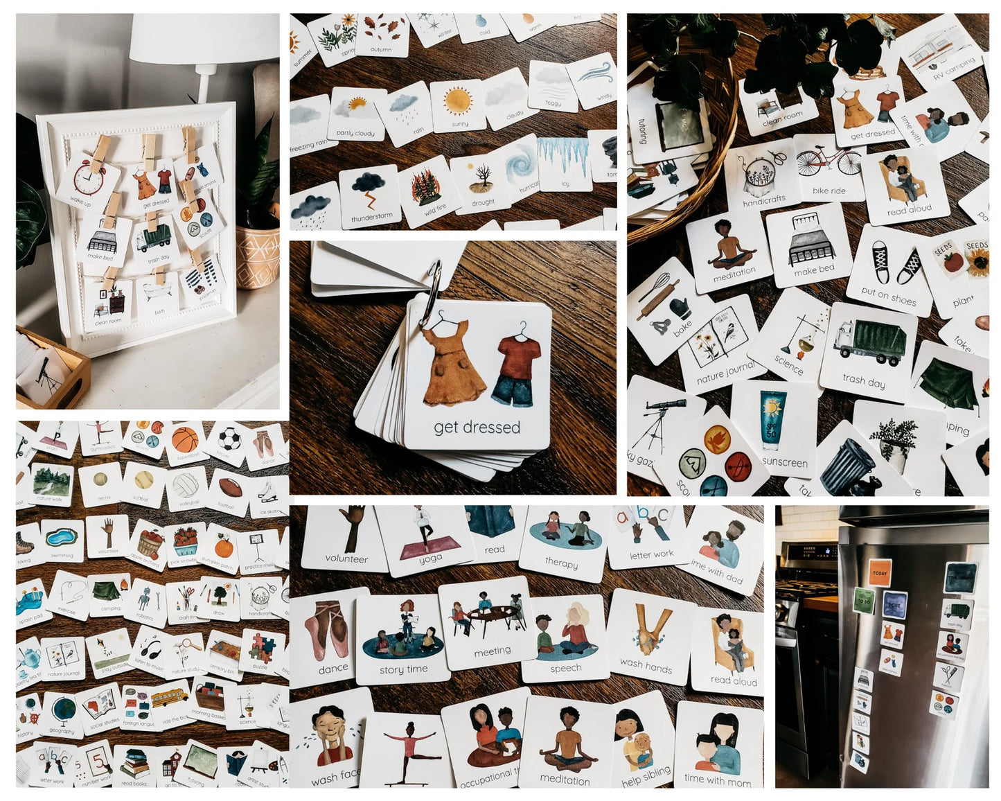 Daily Rhythm Cards and Visual Schedule