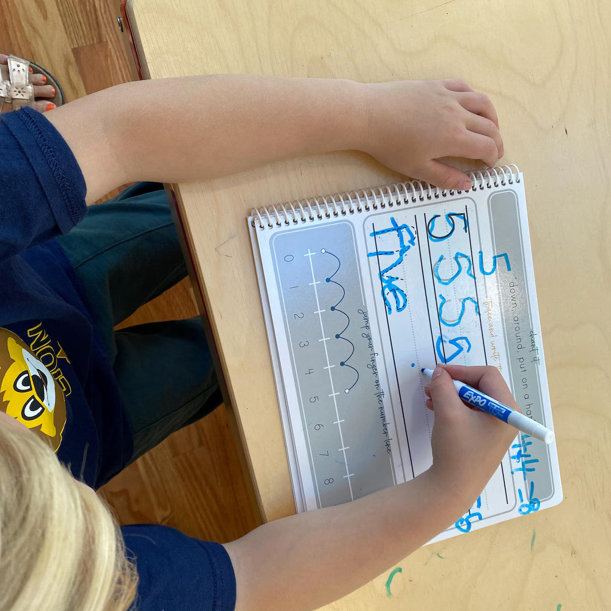 Trace & Erase Alphabet Workbook | dry erase